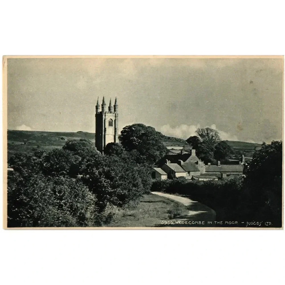 5950, Widde Combe in the Moor - Judges Ltd Postcard - Picture 1 of 2